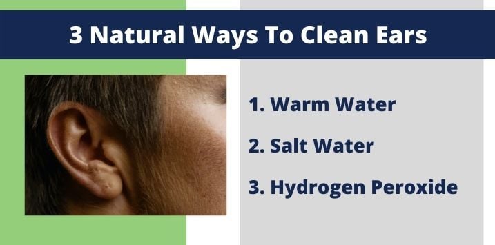 Ways to naturally clean ears